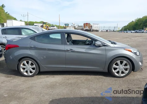 2013 Hyundai Elantra Limited из США, поврежденный, VIN 5NPDH4AE7DH309405